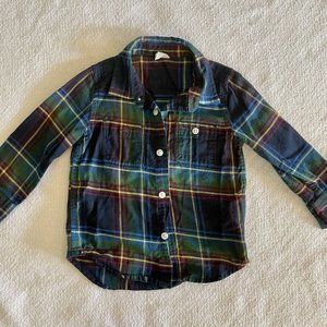 Gap Plaid Button Up